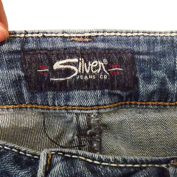Silver Suki Straight Leg Jeans Sz 29 - Picture 8 of 10